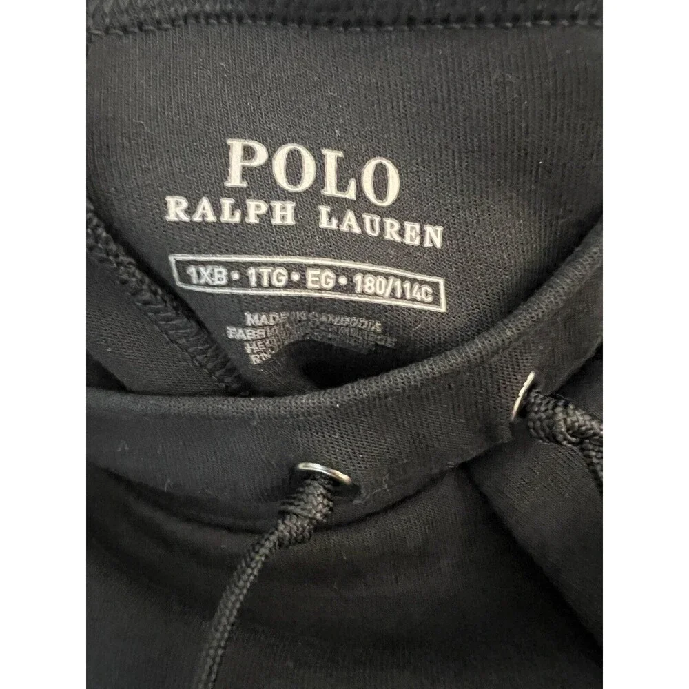 Polo Ralph Lauren DoubleKnit Big & Tall Jogger‎ Pants Black Cargo 1XB